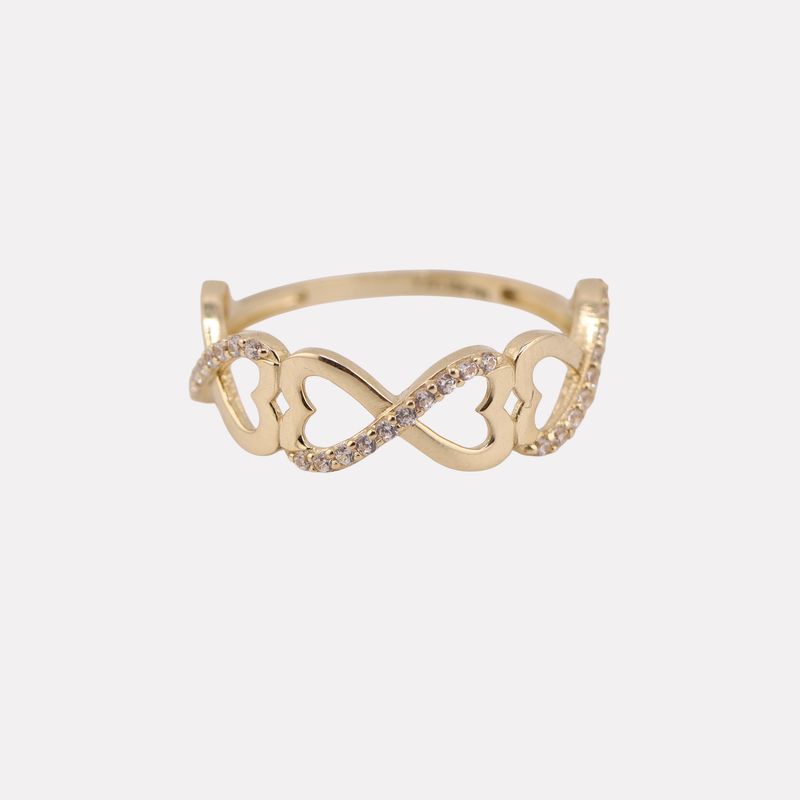 Anillo Infinito C/p 14K 1.8g #7